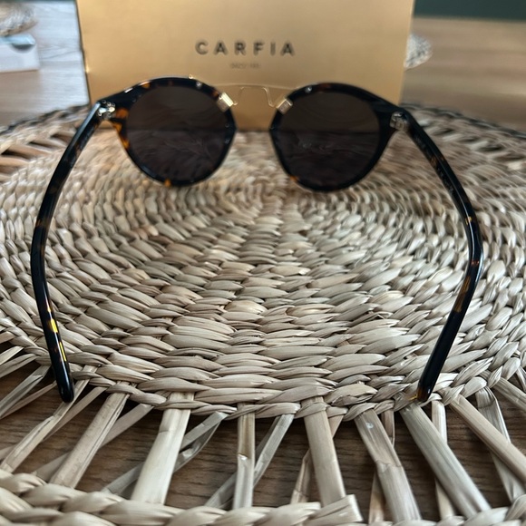 CARFIA Small Face Acetate Polarized Sunglasses for Women - Picture 4 of 5